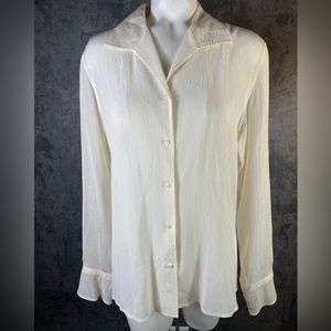 Anne Klein Silk Blouse